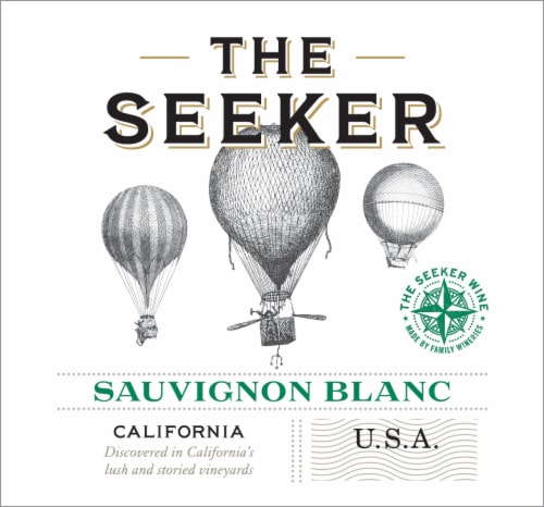 The Seeker Sauvignon Blanc New Zealand White Wine Perspective: back