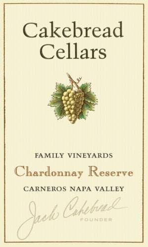 Cakebread Cellars Chardonnay Reserve Napa Valley White Wine Perspective: back