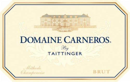 Domaine Carneros by Taittinger Brut California Sparkling Wine Perspective: back