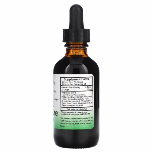 Christopher's Original Formulas Relax-Eze Extract - 2 fl oz (59 ml) Perspective: back