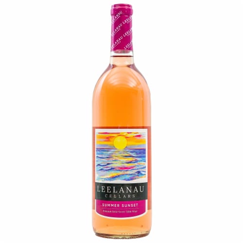 Leelanau Cellars Summer Sunset Perspective: back