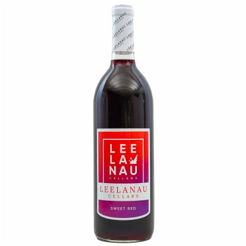 Leelanau Cellars Sweet Red Wine Perspective: back