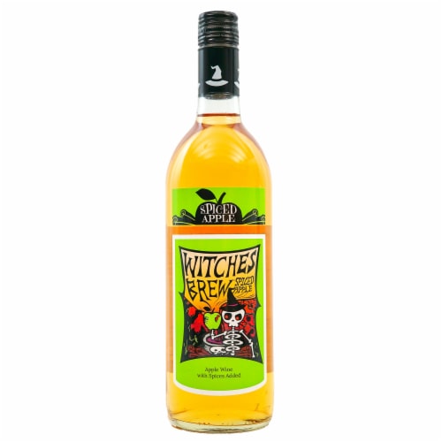 Leelanau Cellars Witches Brew Spiced Apple Wine Perspective: back