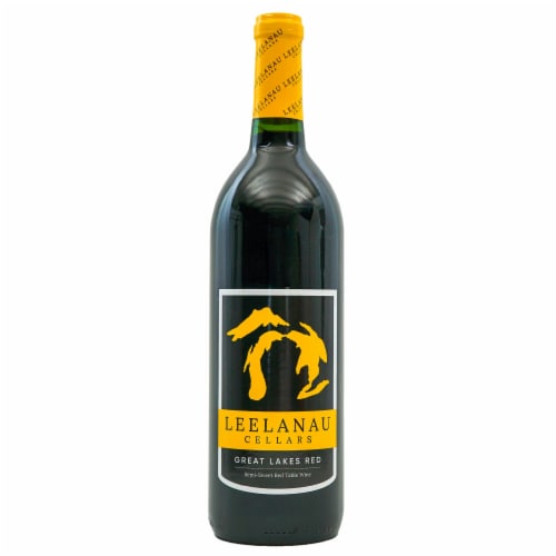 Leelanau Cellars Great Lakes Red Michigan Red Wine Perspective: back
