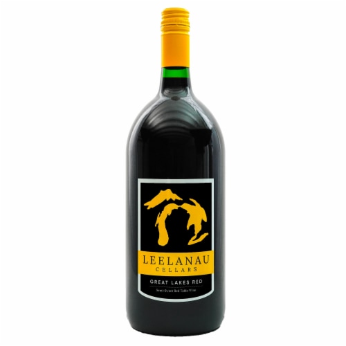 Leelanau Cellars Great Lakes Red Michigan Red Wine Perspective: back