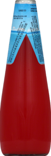Bartles & Jaymes Strawberry Daiquiri Ready to Drink Cocktail Single Bottle Perspective: back