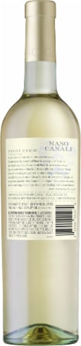 Maso Canali Pinot Grigio Italian White Wine Perspective: back