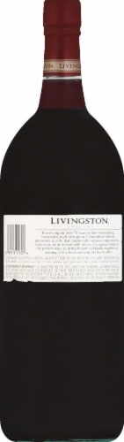Livingston Cellars Cabernet Sauvignon California Red Wine Perspective: back