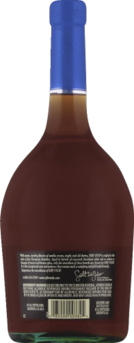 E&J VSOP Brandy Perspective: back