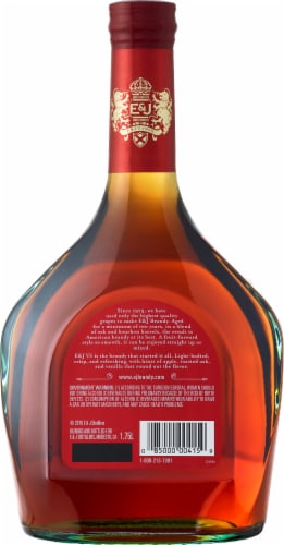 E&J VS Brandy Perspective: back