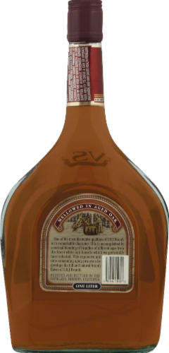 E&J VS Brandy Perspective: back