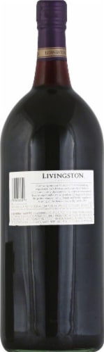 Livingston Cellars Burgundy Red Wine 1.5L Perspective: back