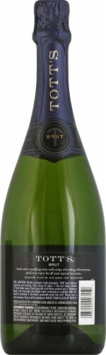 Totts Brut Champagne Sparkling Wine 750ml Perspective: back
