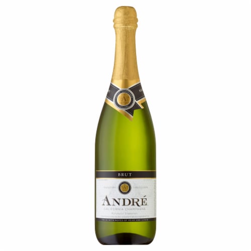 Andre Brut Champagne Sparkling Wine Perspective: back