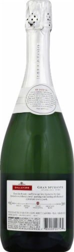 Ballatore Gran Spumante Sparkling Wine 750ml Perspective: back