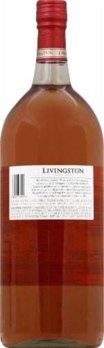 Livingston Cellars Blush Chablis Wine 1.5L Perspective: back