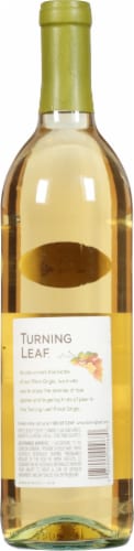 Turning Leaf Vineyards Pinot Grigio White Wine 750ml Perspective: back
