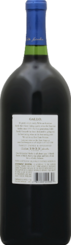 Gallo Family Vineyards Merlot Red Wine 1.5L Perspective: back