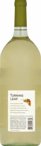 Turning Leaf Vineyards Pinot Grigio White Wine 1.5L Perspective: back