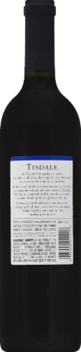 Tisdale Vineyards Merlot California Red Wine Perspective: back