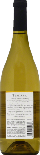 Tisdale Vineyards Chardonnay White Wine 750ml Perspective: back