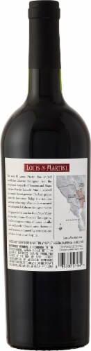 Louis M. Martini Cabernet Sauvignon Napa Valley Red Wine Perspective: back