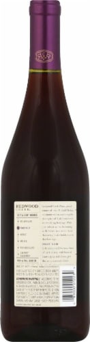 Redwood Creek Pinot Noir Red Wine Perspective: back