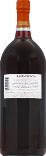 Livingston Cellars Sangria California Red Wine Perspective: back
