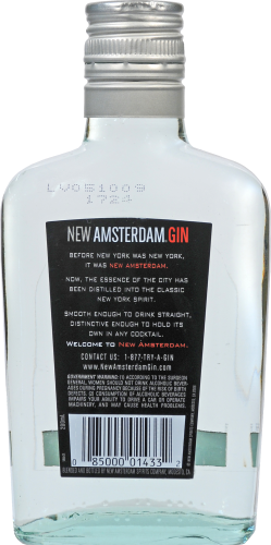 New Amsterdam Gin Perspective: back
