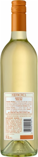 Barefoot Riesling White Wine Perspective: back