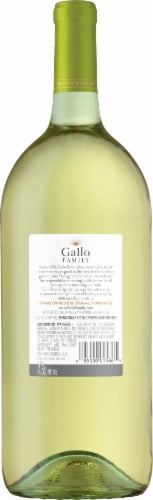 Gallo Family Vineyards Pinot Grigio White Wine Perspective: back