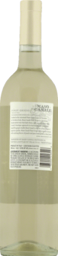 Maso Canali Pinot Grigio Perspective: back