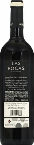 Las Rocas Spanish Garnacha Red Wine Perspective: back
