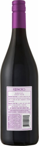 Barefoot® Cellars Pinot Noir California Red Wine Perspective: back