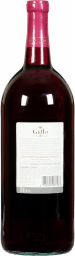 Gallo Family Vineyards Sweet Red Wine Perspective: back