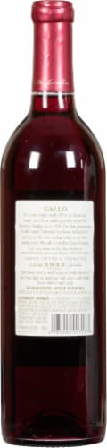 Gallo Family Vineyards Sweet Red Wine 750ml Perspective: back