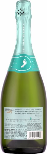 Barefoot Bubbly® Moscato Spumante Champagne California Sparkling Wine Perspective: back