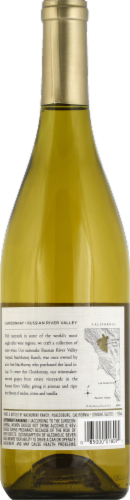 MacMurray Estate Russian River Valley Chardonnay White Wine 750ml Perspective: back