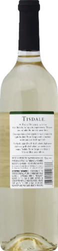 Tisdale Pinot Grigio Perspective: back