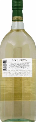 Livingston Cellars Pinot Grigio White Wine 1.5L Perspective: back