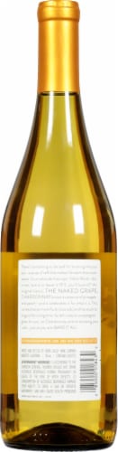 The Naked Grape Chardonnay White Wine 750ml Perspective: back