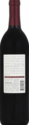 The Naked Grape Cabernet Sauvignon Red Wine Perspective: back