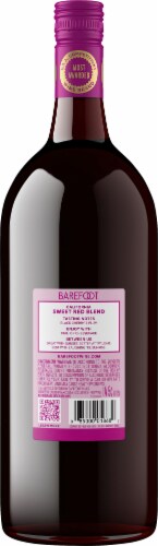 Barefoot Cellars Sweet Red California Wine Perspective: back