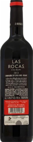 Las Rocas Spanish Red Blend Perspective: back