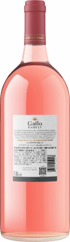 Gallo® Family Vineyards Pink Moscato California Wine Perspective: back