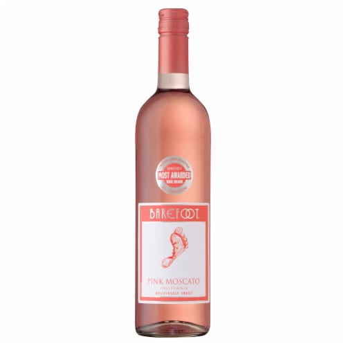 Barefoot Pink Moscato Wine