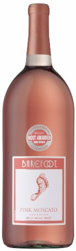Barefoot Cellars Pink Moscato California Wine Perspective: back