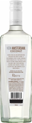 New Amsterdam® Coconut Flavored Vodka Perspective: back