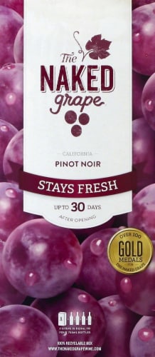 The Naked Grape Box Pinot Noir Box Wine 3L, 3 L - Kroger