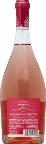 Mia Dolcea Pink Moscato Perspective: back